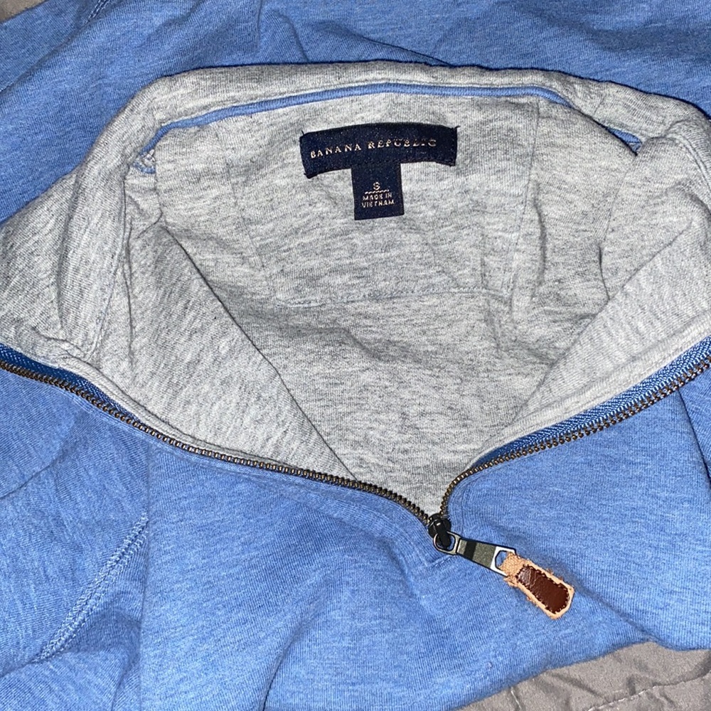 Banana republic Women’s quarter zip pull over size small - Picture 6 of 6